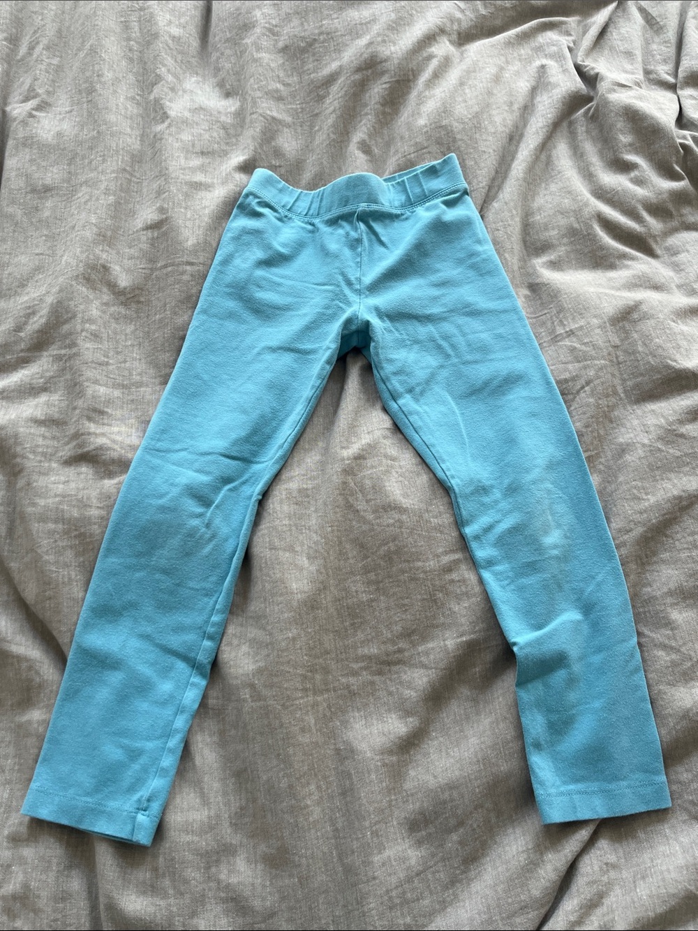 Primary Light Blue Kids Stretch Leggings